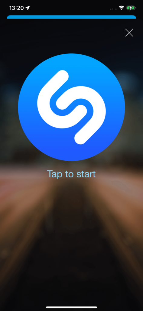 Shazam on iCarMode