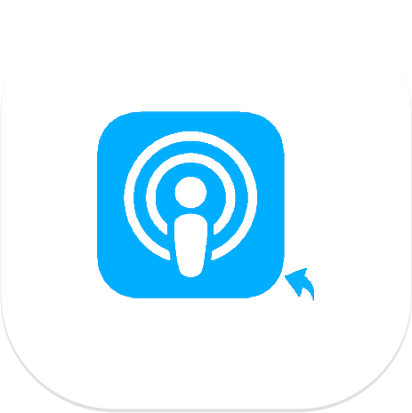 Apple Podcasts logo